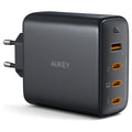Wall Charger Aukey PA-B7S Black 100 W