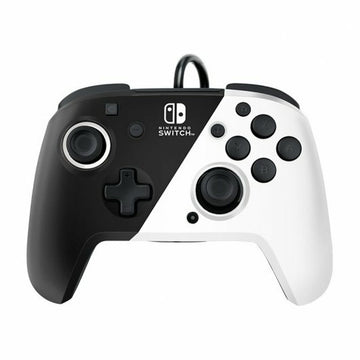 Gaming Controller PDP Faceoff Deluxe Audio Schwarz/Weiß Nintendo Switch