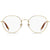 Unisex' Spectacle frame Marc Jacobs MARC-272-J5G Gold Ø 53 mm