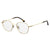 Unisex' Spectacle frame Carrera CARRERA-180-F-J5G Gold Ø 50 mm