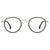 Unisex' Spectacle frame Carrera CARRERA-242-G-J5G Gold Ø 48 mm