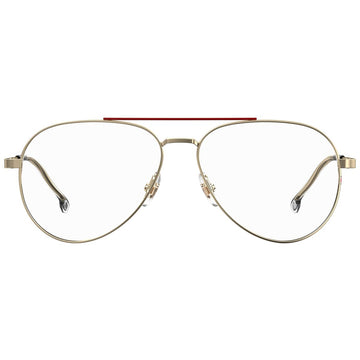 Unisex' Spectacle frame Carrera CARRERA-2020T-J5G Gold Ø 53 mm