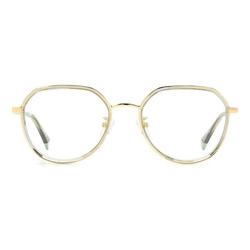 Unisex' Spectacle frame Polaroid PLD-D455-G-J5G Gold Ø 53 mm