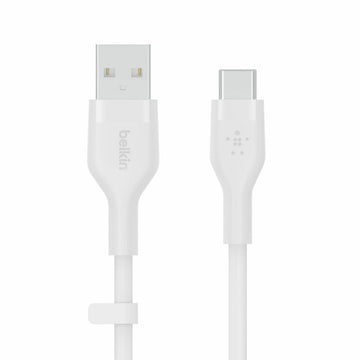 Câble de chargement USB Belkin CAB008bt1MWH Blanc  