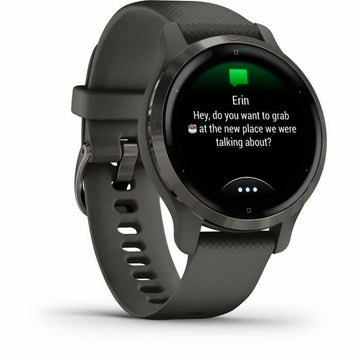 Pametna Ura GARMIN Venu 2S GPS 1,1" Wi-Fi Črna Siva Grafit 40 mm