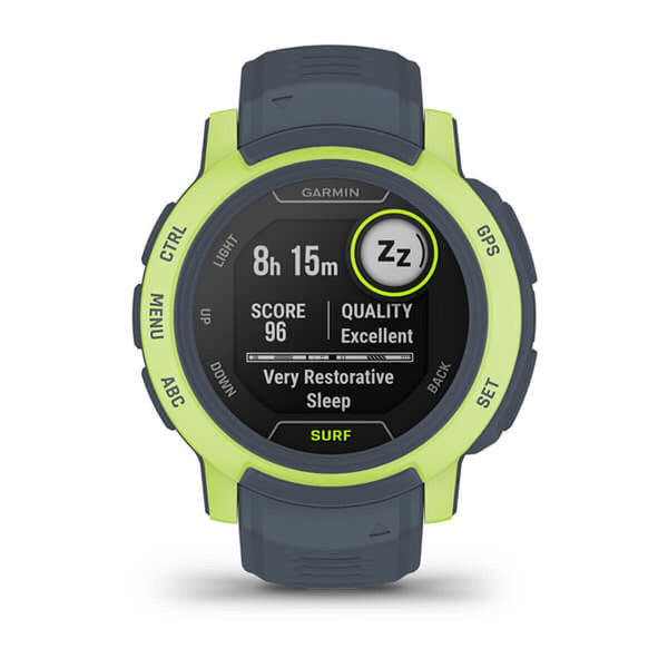 Smartwatch GARMIN Instinct 2 Surf Edition Lime 0,9" Grey Verde, gris