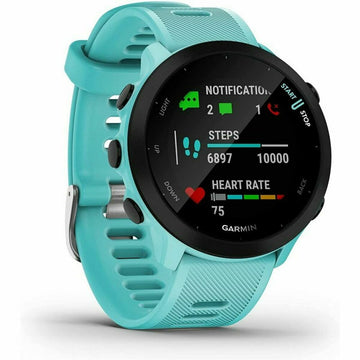 Smartwatch GARMIN Forerunner 55 1,04" Blau türkis 1,04"