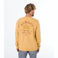 Sweat sans capuche homme Hurley No Bummers Ocre