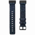 Sangle Fitbit CHARGE 4 FB168WBNVBKL 18 - 22 cm Tissu Bleu