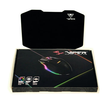 Tapis de Souris Patriot Memory Viper Noir Monochrome