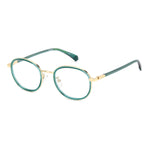 Monture de Lunettes Unisexe Polaroid PLD-D475-G-J5G Gold Ø 50 mm