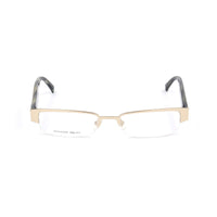 Monture de Lunettes Unisexe Alexander McQueen AMQ-4159-R2E Doré Ø 51 mm