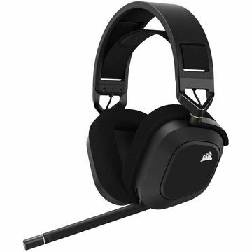 Bluetooth slušalke z mikrofonom Corsair HS80 RGB Črna Pisana