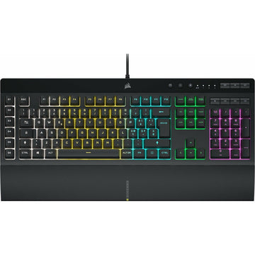 Tastatur Corsair K55 RGB PRO Qwerty Spanisch