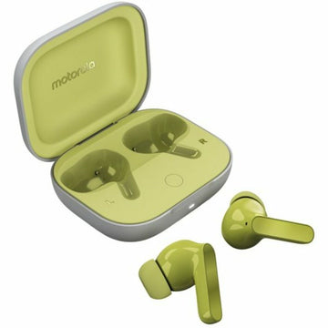 Headphones with Microphone Motorola Moto Buds Green