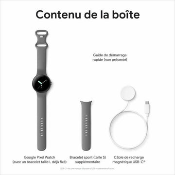 Smartwatch Google Pixel Watch GA04300 Matte back 1,2" 294 mAh LTE