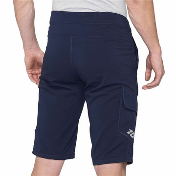 Short de Sport pour Homme 100 % Ridecamp Blue marine