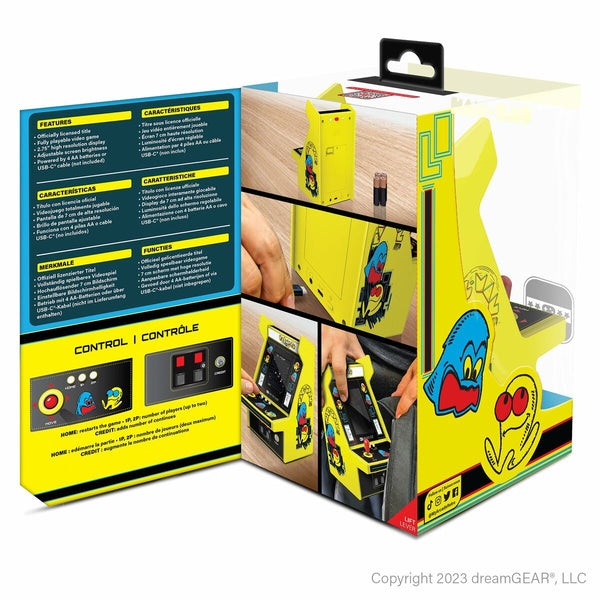 Prenosna Konzola za Igranje My Arcade Micro Player PRO - Pac-Man Retro Games Rumena