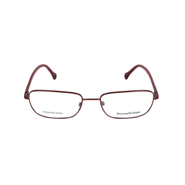 Monture de Lunettes Unisexe Ermenegildo Zegna VZ3186-0SBY Rouge Ø 53 mm