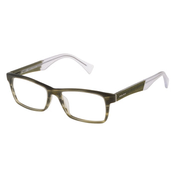 Monture de Lunettes Homme Police V1919E-55N98M Vert Ø 55 mm