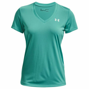 T-shirt à manches courtes femme Under Armour Tech SSV Solid Aigue marine