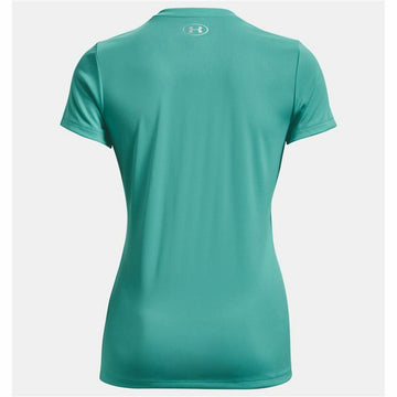 T-shirt à manches courtes femme Under Armour Tech SSV Solid Aigue marine