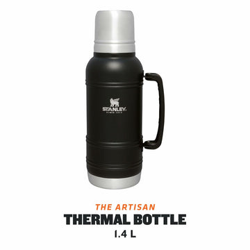 Thermosflasche Stanley The Artisan 1,4 L Schwarz