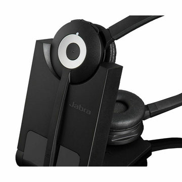 Headphones with Microphone Jabra Pro 920 Duo Black