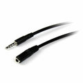 Podaljševalni Jack Kabel (3,5 mm) Startech MUHSMF1M             Črna 1 m