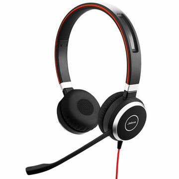 Casques avec Microphone Jabra Evolve 40 UC Stereo Noir