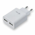 USB Wall Charger i-Tec CHARGER2A4W White