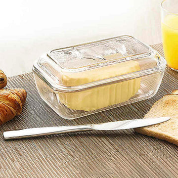Butter Dish Luminarc 73115 Glass 17 x 7 cm