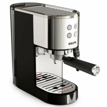 Manuelle Express-Kaffeemaschine Krups Virtuoso+ XP444C10 Schwarz Stahl