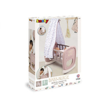 Cradle for dolls Smoby Pink