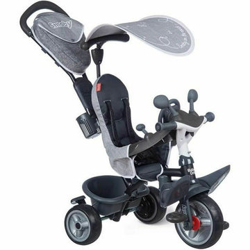 Tricycle Smoby Baby Driver Plus Gris