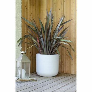 Plant pot EDA White Plastic Circular Ø 40 cm