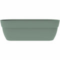 Plant pot EDA Green Ø 30 cm Plastic Oval Modern