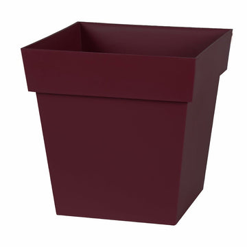 Plant pot Ecolux Toscana Red Burgundy 32 x 32 x 32 cm