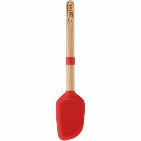 Spatula Tefal K23046 Red Silicone beech wood