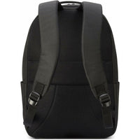 Laptop Backpack Delsey Black 44 x 15 x 30 cm