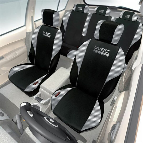 Car Seat Covers WRC 007 339 Black/Grey