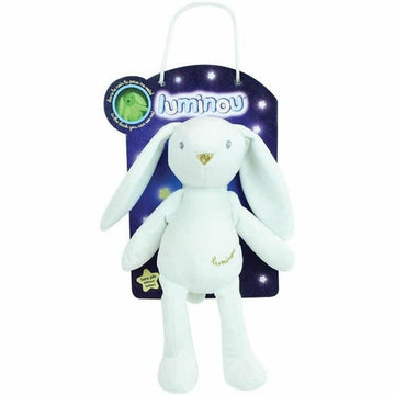 Jouet Peluche Jemini Luminou White Rabbit 20 cm