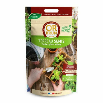 Terreau d'empotage OR BRUN Graines 4 L