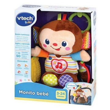 Plišasta Igrača za Dojenčkove Dejavnosti Monito Bebé Vtech (ES)