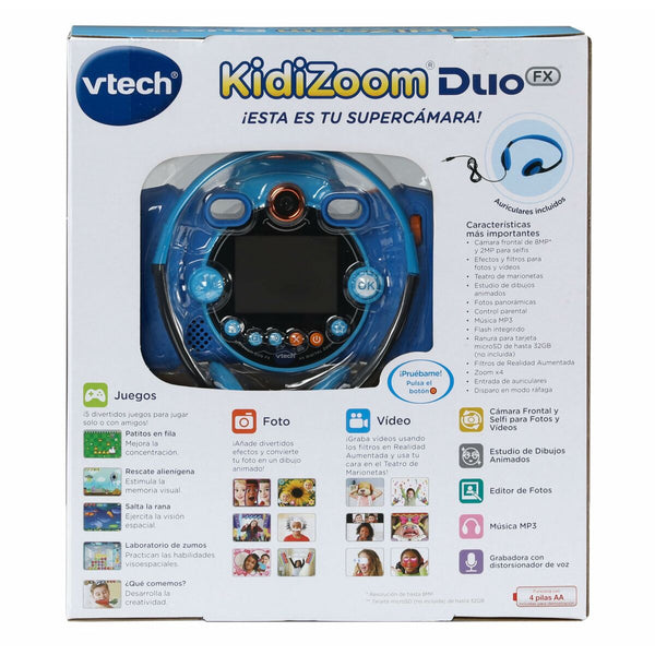 Spielzeugkamera für Kinder Vtech Kidizoom Duo DX Blau