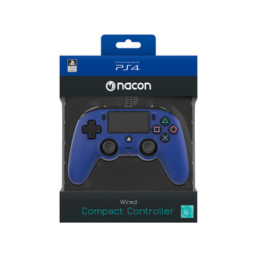 Commande Gaming Sans Fil Nacon PS4OFCPADBLUE Bleu Bluetooth PlayStation 4