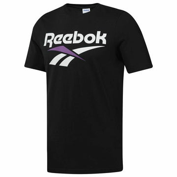 Herren Kurzarm-T-Shirt Reebok Classic Vector Schwarz