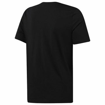 Men’s Short Sleeve T-Shirt Reebok Classic Vector Black