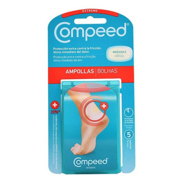 Obliži proti žuljem na nogah Extreme Compeed Ampollas (5 uds)