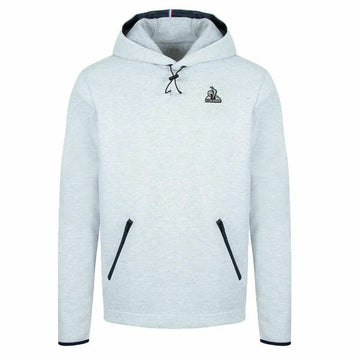 Sweat à capuche homme Le coq sportif Tech Gris